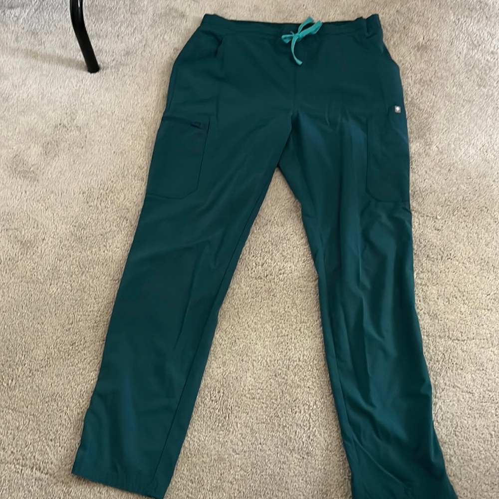 Figs Caribbean Blue scrub pants